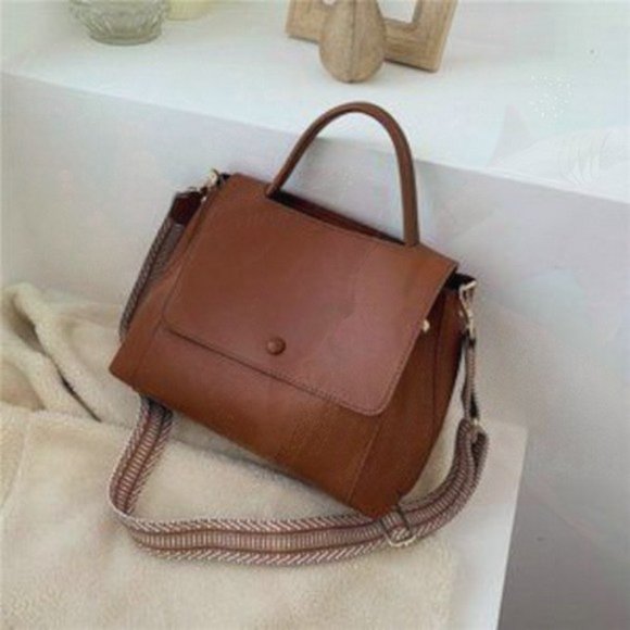 New Satchel Bag Brown 244 - Picture 2 of 4